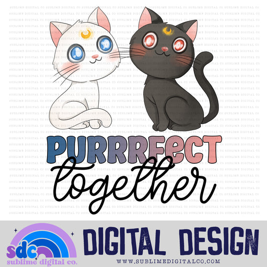 Purrrfect • Moon Guardians • Instant Download • Sublimation Design