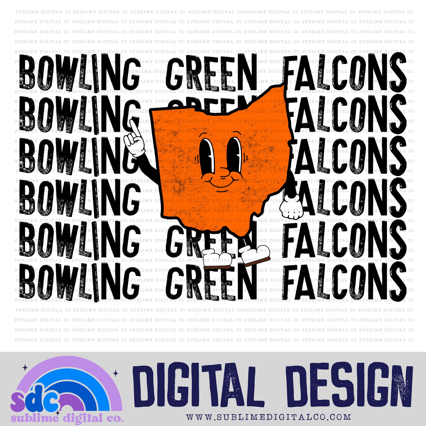 Falcons • Sports • Instant Download • Sublimation Design