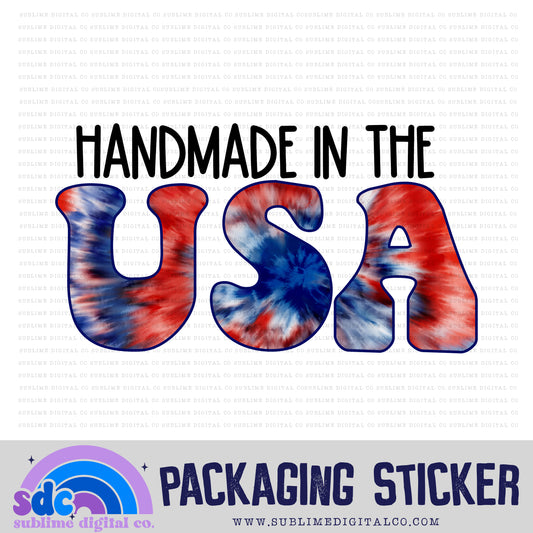 Handmade in the USA | Small Business Stickers | Digital Download | PNG File