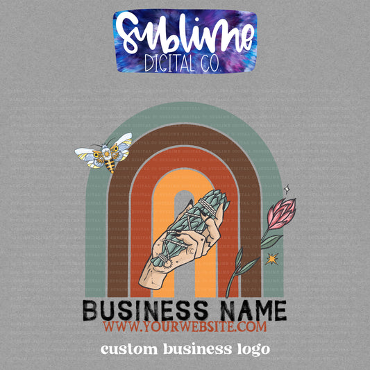 Sage Witch Rainbow • Custom Logos • Custom Digital Designs