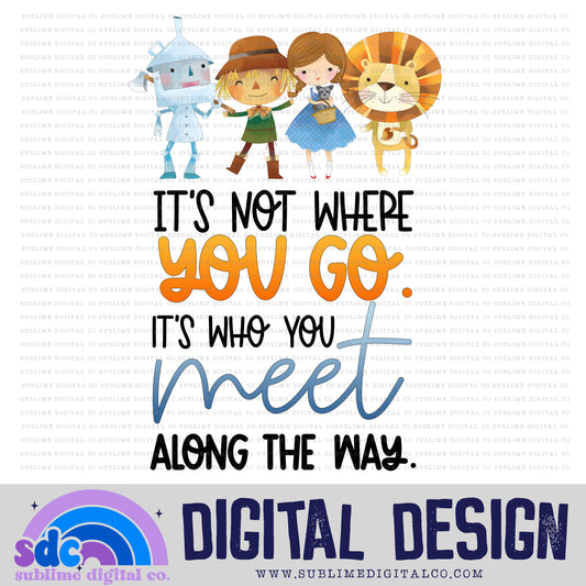 Who You Meet • Wizard • Instant Download • Sublimation Design