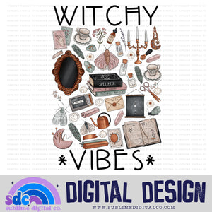 Witchy Vibes • Witchy • Instant Download • Sublimation Design