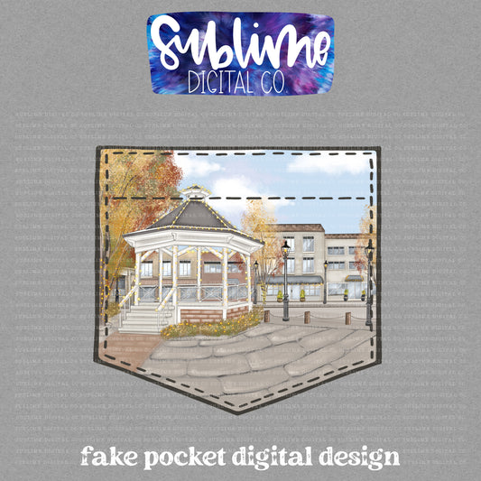 GGs SH Gazbeo • Fake Pocket • Instant Download • Sublimation Design