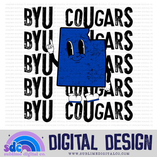 Cougars • Sports • Instant Download • Sublimation Design