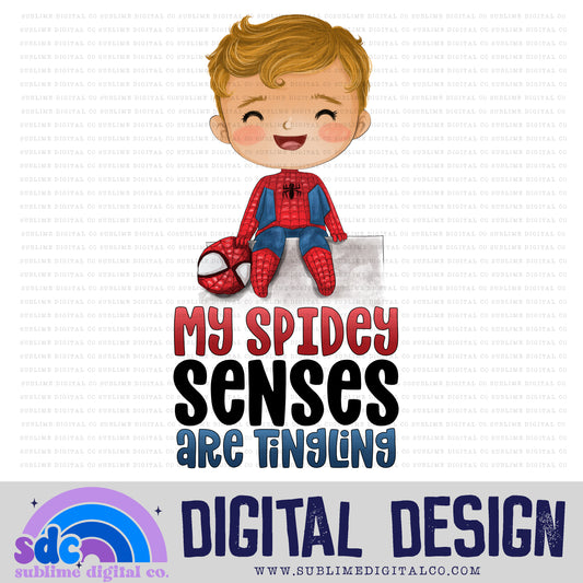 Senses Are Tingling • Baby Heroes • Instant Download • Sublimation Design