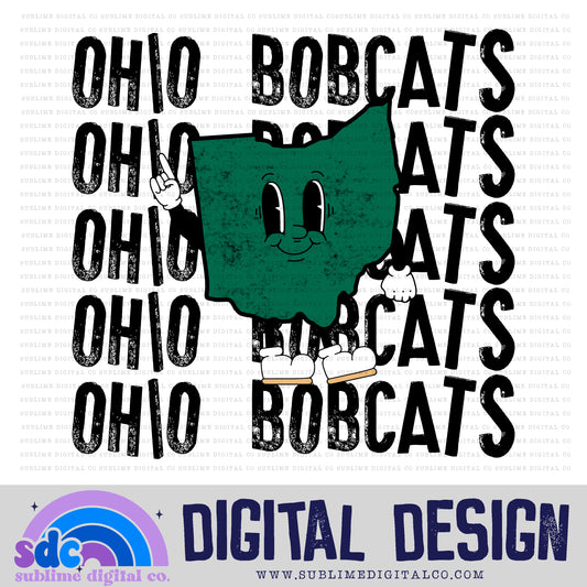 Bobcat • Sports • Instant Download • Sublimation Design