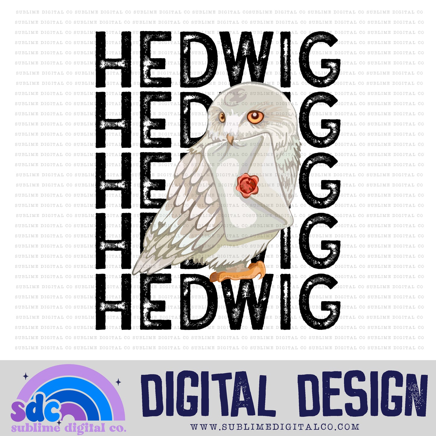 Owl • Wizards • Instant Download • Sublimation Design