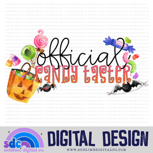 Candy Taster • Instant Download • Sublimation Design