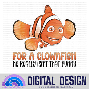 Clownfish • Sea Life • Instant Download • Sublimation Design