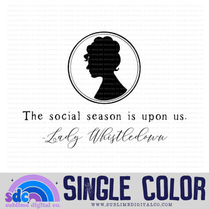The Social Season • Regency-Era • Instant Download • Sublimation Design