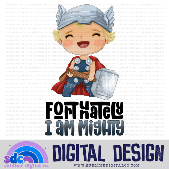 I Am Mighty • Baby Heroes • Instant Download • Sublimation Design