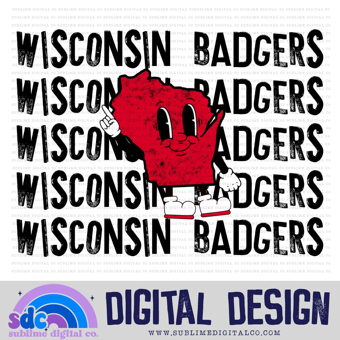 Badger • Sports • Instant Download • Sublimation Design