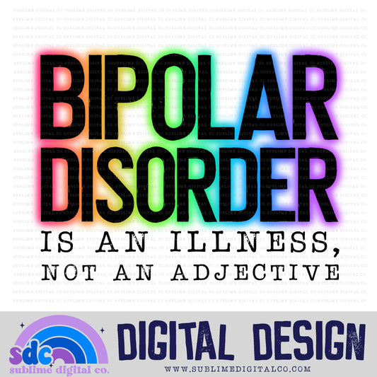 Bipolar Disorder • Mental Health Awareness • Instant Download • Sublimation Design