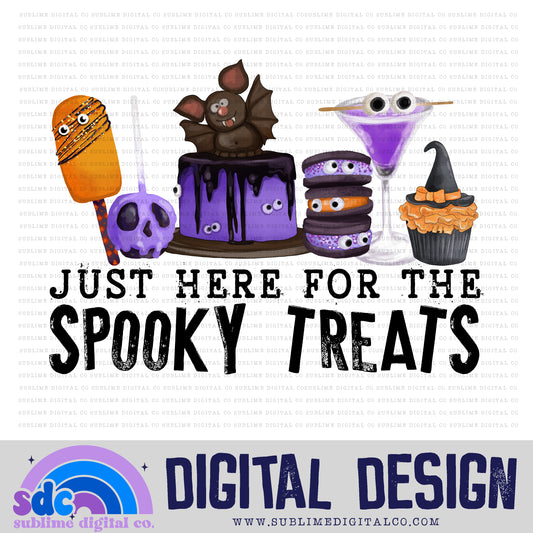 Spooky Treats • Halloween • Instant Download • Sublimation Design