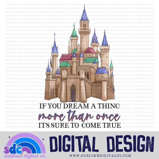 Dream • Sleeping Princess • Princesses • Instant Download • Sublimation Design