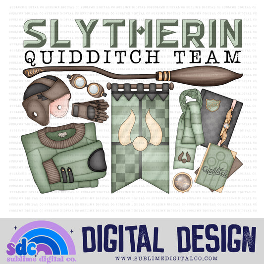 Green Team • Wizard • Instant Download • Sublimation Design