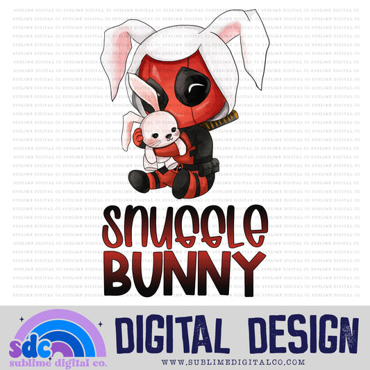 Snuggle Bunny • Easter • Instant Download • Sublimation Design
