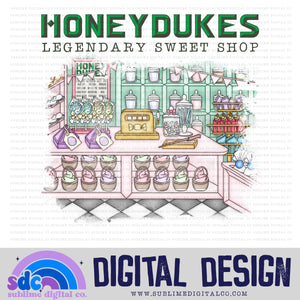 Legendary Sweet Shop • Wizard • Instant Download • Sublimation Design