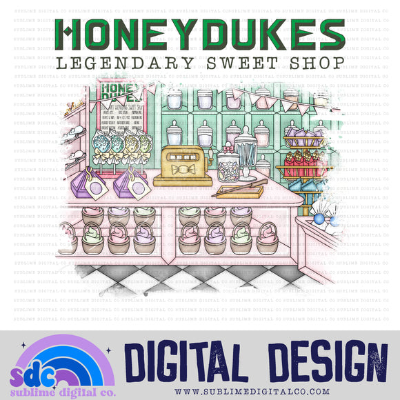 Legendary Sweet Shop • Wizard • Instant Download • Sublimation Design