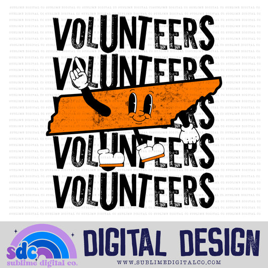 Volunteers • Sports • Instant Download • Sublimation Design