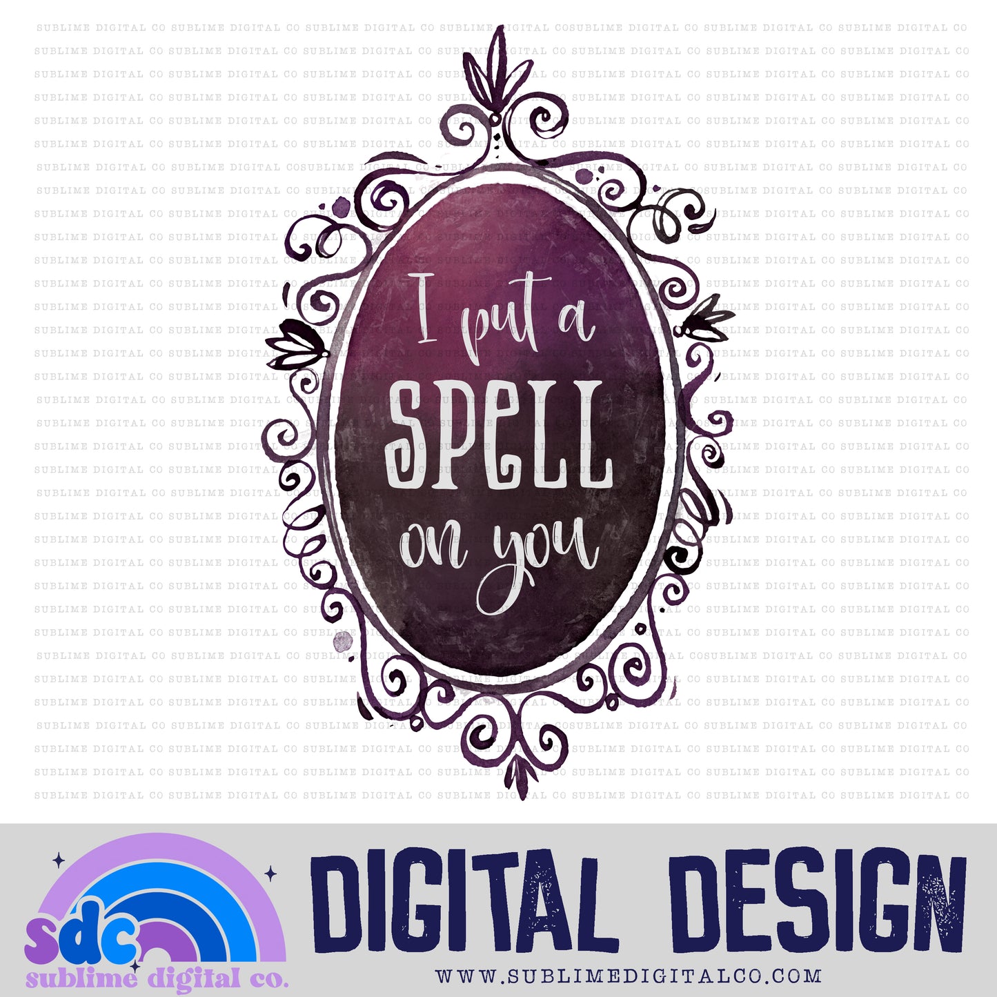 Spell • Witch Sisters • Instant Download • Sublimation Design
