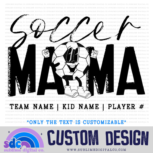 Soccer Mama - Retro Character • Customs • Sports • Instant Download • Sublimation Design