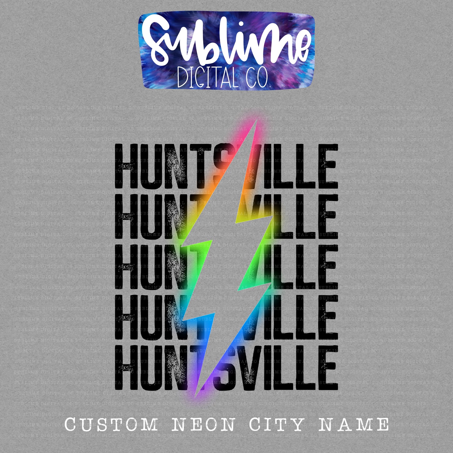 Neon City Name • Custom Neon • Custom Digital Designs