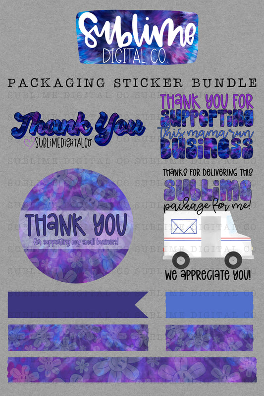 Custom Small Business Sticker Bundle