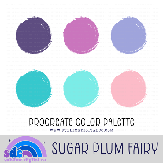Sugar Plum Fairy • Color Palettes • Instant Download • Procreate Color Palette