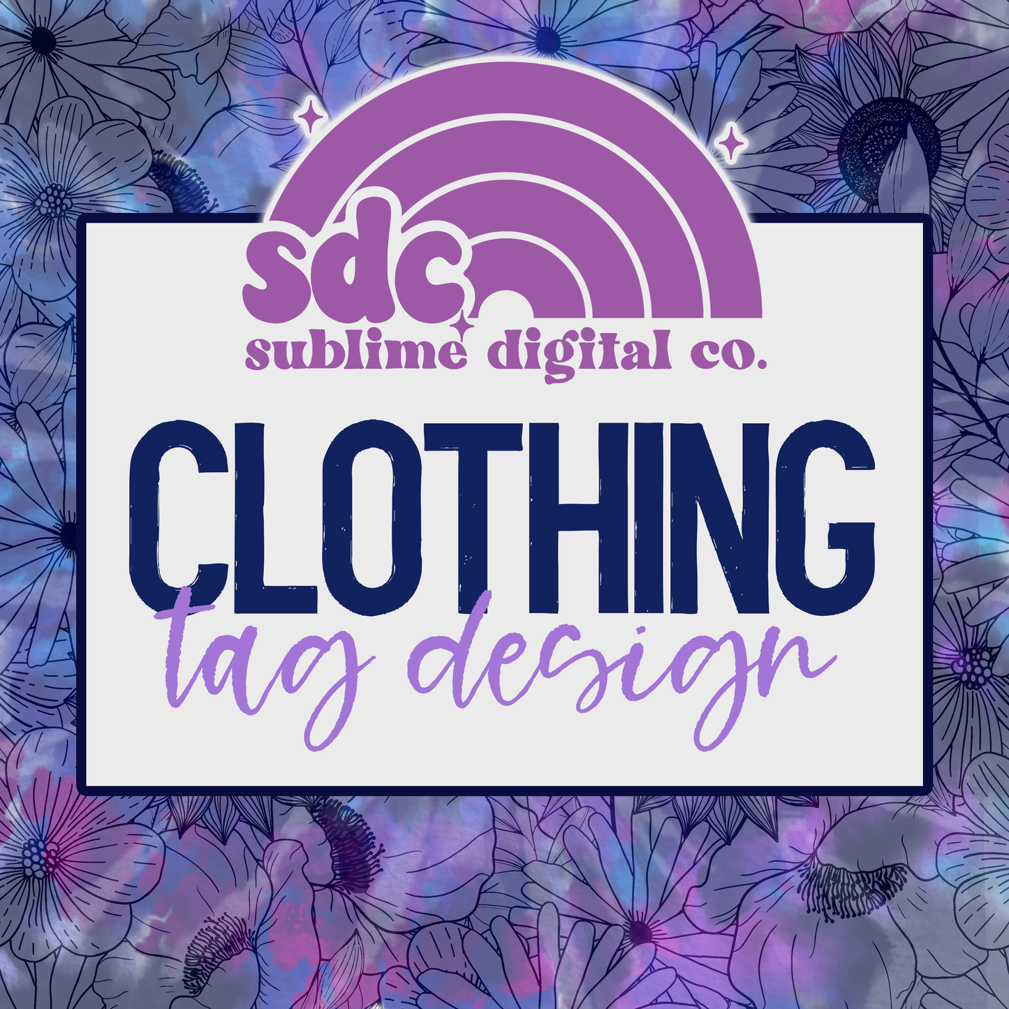 Clothing Tag Design • Business Branding • Custom Digital Designs