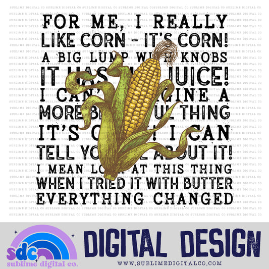 It's Corn • Food • Instant Download • Sublimation Design