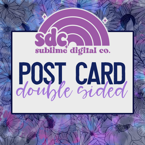 Double Sided Post Card • Business Branding • Custom Digital Designs