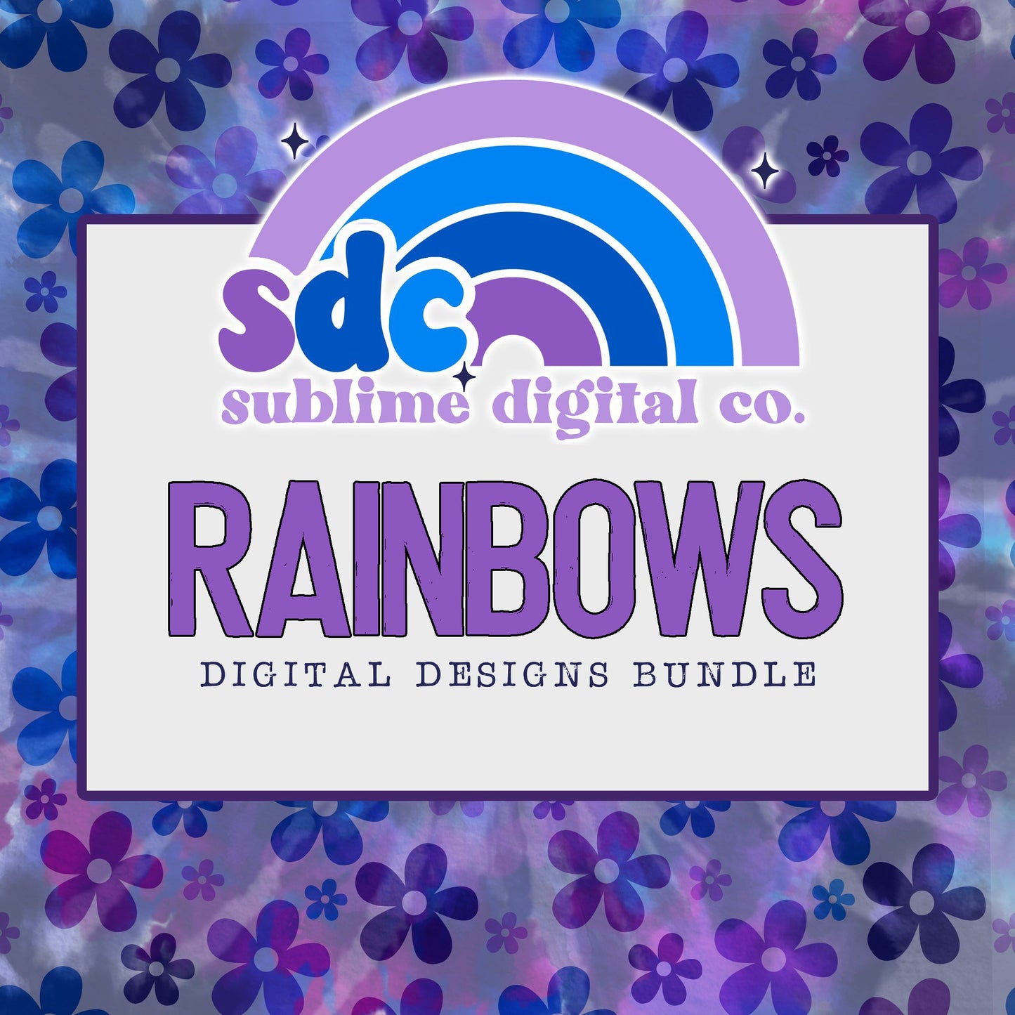 Rainbow • Digital Design Bundles • Instant Download • Sublimation Design