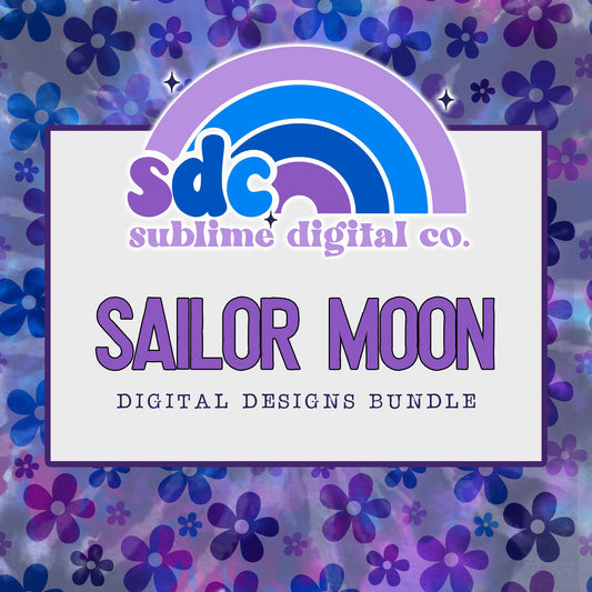 Moon Guardians • Digital Design Bundles • Instant Download • Sublimation Design